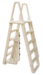 A-Frame Ladder W/Barrier - STEPS & LADDERS